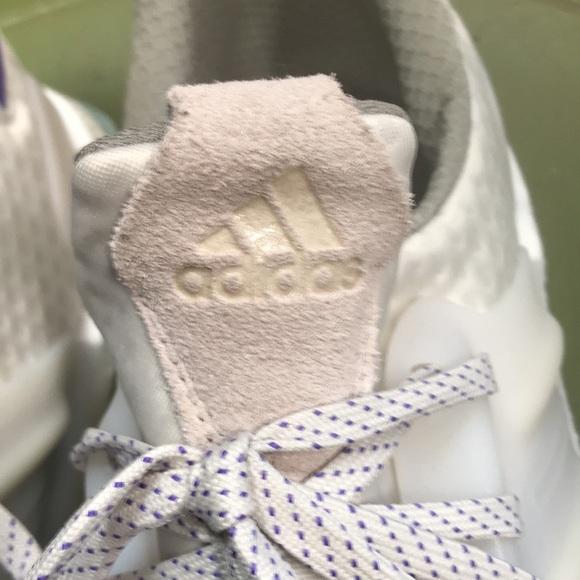 adidas Athletic Shoes - Gray and White - Picture 3 of 10